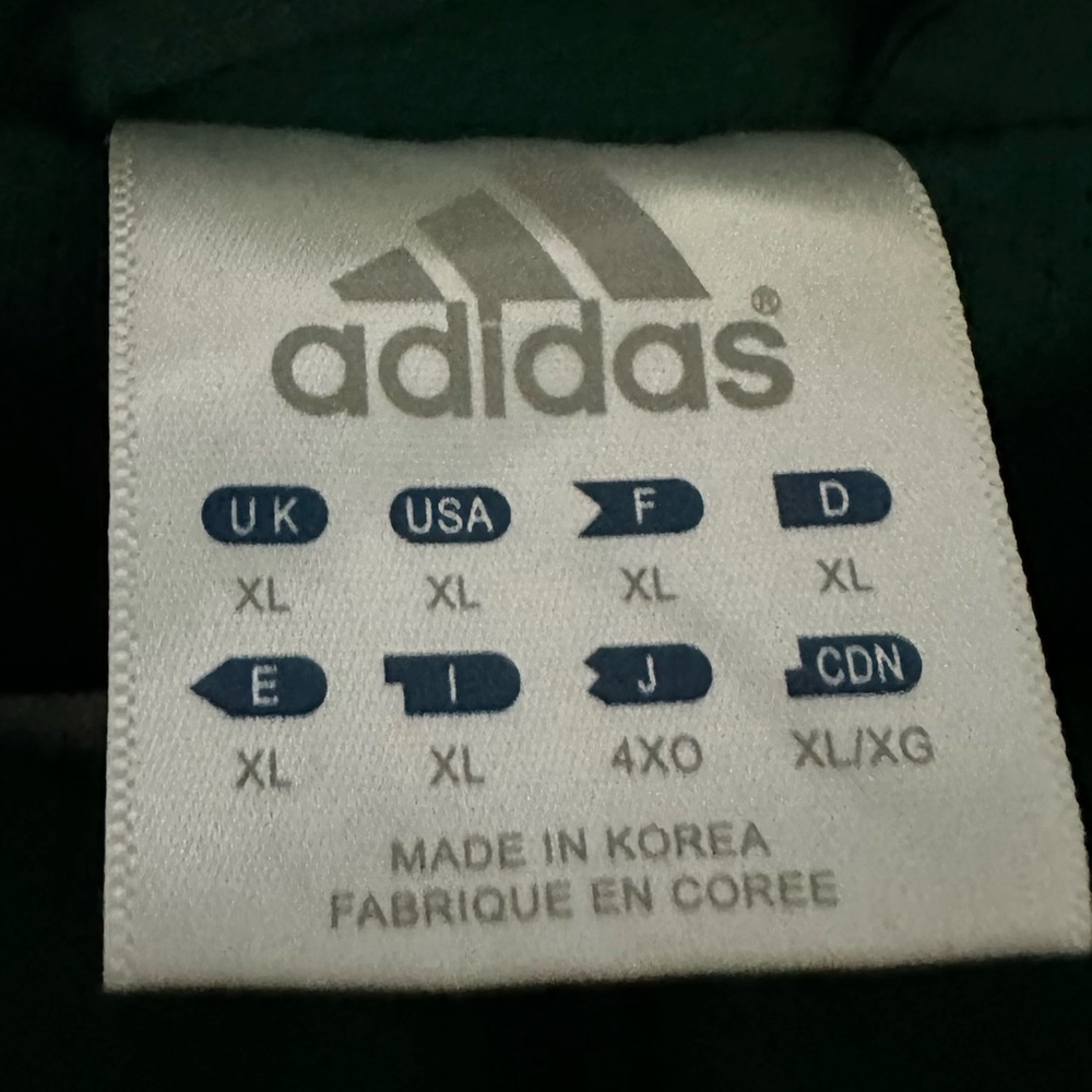 Adidas Men’s Green Notre Dame Jacket - Picture 3 of 8